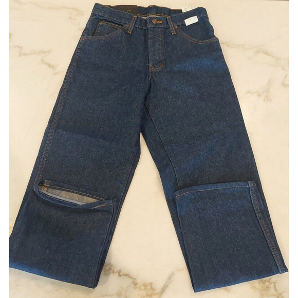 Dickies 5 Pocket Straight Leg Blue Work Jeans Men's Size 28x39 NWT - Picture 1 of 9